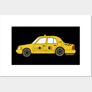 NYC Taxi Posters and Art